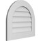 Ekena Millwork Round Top Surface Mount PVC Gable Vent: Non-Functional, w/ 3-1/2"W x 1"P Standard Frame, 24"W x 22"H GVPRT24X2201SN - alternate 5
